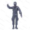 1 figurine Equipage de remorqueur qui salut 1/30