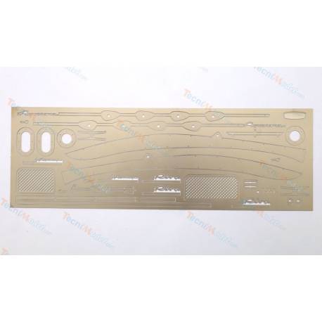 Photoetched parts for Riva Aquarama 1/10