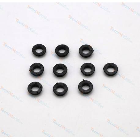 10 Portholes Ø6.2/Ø3.6mm plastic Billing Boats BF-0067