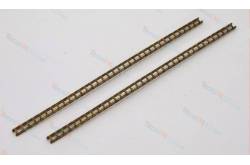 2 Echelles en laiton 3mm x 100mm AMATI 4970/03