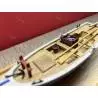 Barque à rames statique 1/35
