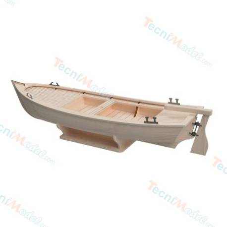 Canot à voile construction bois 1/35