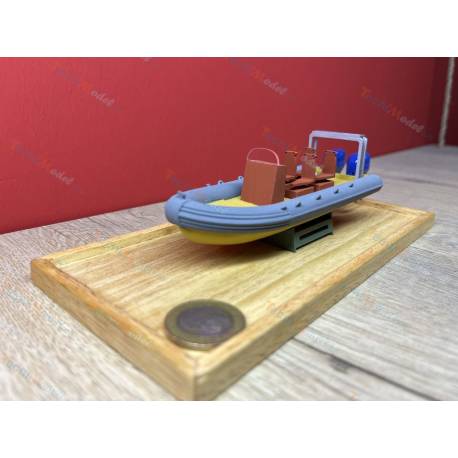Zodiac type Semi-Rigid boat kit 1/50