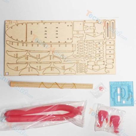 Zodiac type Semi-Rigid boat kit 1/50