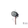 Projecteur ovale 16,5x9,5mm 1/14 Lesu avec led CMS et support articulé - LESU S-1283