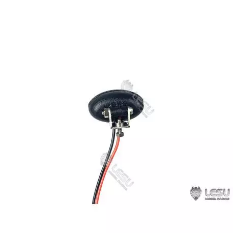 Projecteur ovale 16,5x9,5mm 1/14 Lesu avec led CMS et support articulé - LESU S-1283