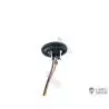 Projecteur ovale 16,5x9,5mm 1/14 Lesu avec led CMS et support articulé - LESU S-1283