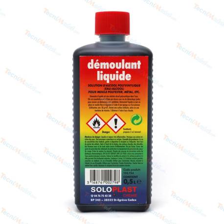 DEMOULANT LIQUIDE VERT 0.5L SOLOPLAST