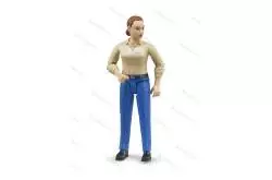 Figurine Femme avec chignon BRUDER 60408