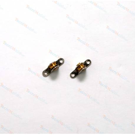 2 Cadènes 10x5x3mm avec réa Ø4mm Aeronaut 532111