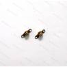 2 Cadènes 10x6x3mm avec réa Ø4mm Aeronaut 532111