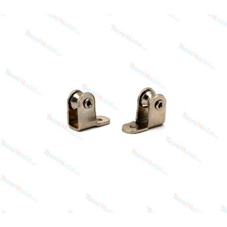 2 Cadènes 9x8x5mm avec réa Ø4mm Aeronaut 532011