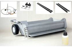 Combo Chassis + Tipper + Hydraulic Lifting System for 1/14 8x8 RC Truck by LESU