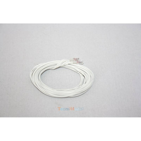 2 Ampoules Ø3mm 6v/50mA incolores avec fils de 80cm - Krick RO1671