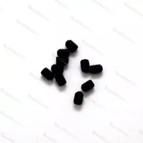 10 Bagues d'arrêt pour axe Ø2mm en laiton nickelé Aero-Naut 5842/20