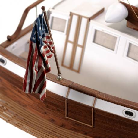 Le GRAND BANKS - Yacht classique de AMATI - Échelle 1/20 - AMATI B1607