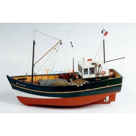 Jeannine-Marie sardine boat 1/20 by Soclaine JM1100