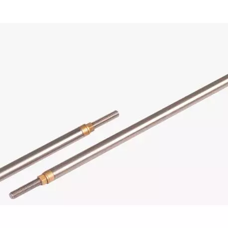 Arbre d'hélice Inox M4 197mm avec tube Ø6mm 165mm Krick 65233