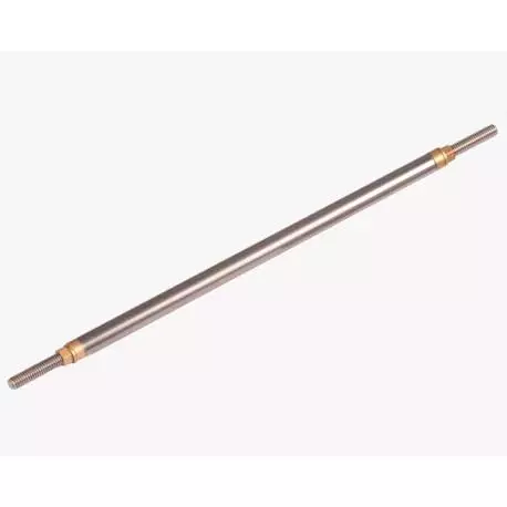 Arbre d'hélice Inox M4 197mm avec tube Ø6mm 165mm Krick 65233