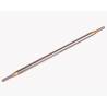 Arbre d'hélice Inox M4 437mm avec tube Ø6mm 405mm Krick 65243