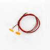 Pair of orange side lights 7.3x3.7mm 7.2V - 12V