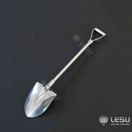 Round metal shovel with 1/14 handle - Lesu G-6182-A