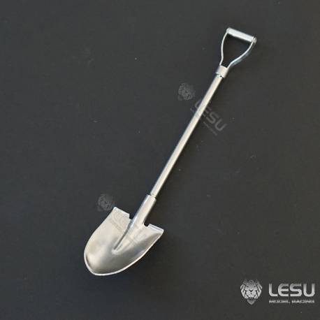 Round metal shovel with 1/14 handle - Lesu G-6182-A