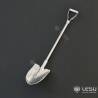 Round metal shovel with 1/14 handle - Lesu G-6182-A