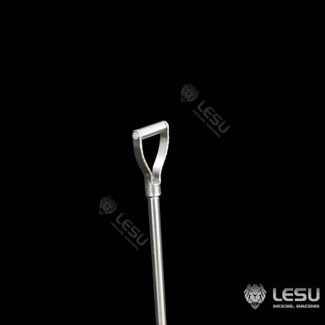 Square metal shovel with 1/14 handle - Lesu G-6145-A
