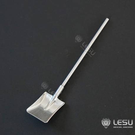 Pelle carrée en métal sans poignée 1/14 - Lesu G-6145-B