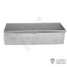 Stainless steel battery box with rice grain pattern - Lesu Rave RA-G003-B