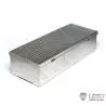 Coffre à batterie en tôle d'inox à motif grain de riz - Lesu Rave RA-G003-B