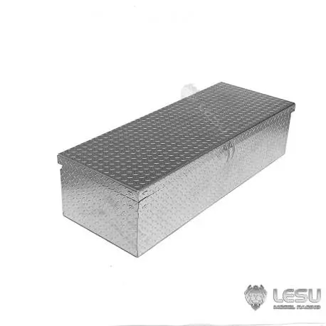Coffre à batterie en tôle d'inox à motif grain de riz - Lesu Rave RA-G003-B