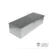 Stainless steel battery box with rice grain pattern - Lesu Rave RA-G003-B