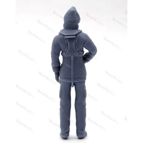 Figurine de marin debout avec bonnet 1/30
