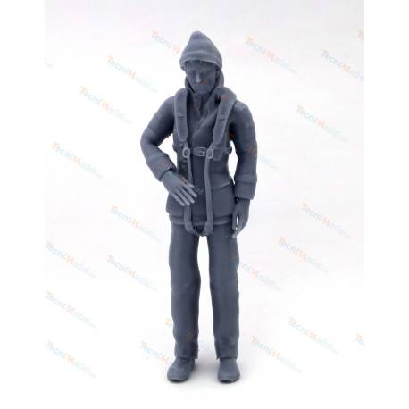 Figurine de marin debout avec bonnet 1/75