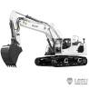 RC Aoue LR945 1/14 hydraulic excavator Kit by LESU