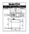 Servo Savöx SC-0251MG+ 16Kg.cm/6v