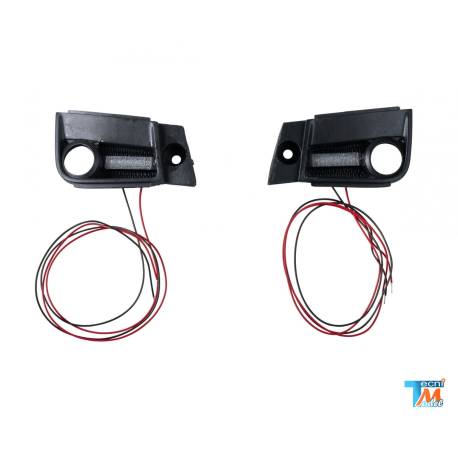 Paire de feux de jour pour Mercedes Actros MP4 1/14 Tamiya 7,2V - 12V