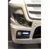 Pair of daytime running lights for Mercedes Actros MP4 1/14 Tamiya 7.2V - 12V
