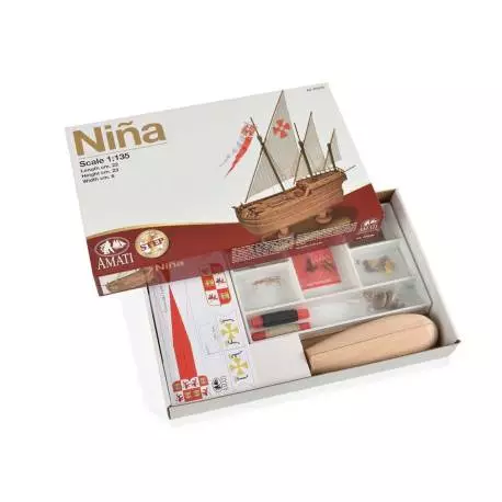 La NINA of Colombus expedition kit by AMATI - 1st step series