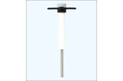 Rudder shaft Ø4mm with brass tube length 49mm Krick rb107-05