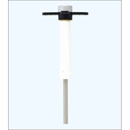 Rudder shaft Ø4mm with brass tube length 49mm Krick rb107-05
