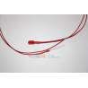 4 Leds 3mm red 6v-7,2v 50cm wire medium brightness