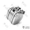 Réservoir en inox de 50mm pour Volvo FH16 1/14 - LESU G-6244-A-50