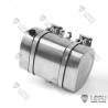 Réservoir en inox de 85mm pour Volvo FH16 1/14 - LESU G-6244-A-85