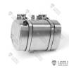 Réservoir en inox de 85mm pour Volvo FH16 1/14 - LESU G-6244-A-85