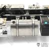 Réservoir en inox de 95mm pour Volvo FH16 1/14 - LESU