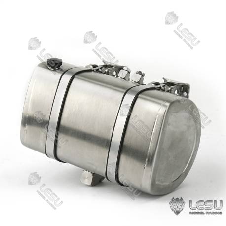 Réservoir en inox de 95mm pour Volvo FH16 1/14 - LESU