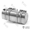 Réservoir en inox de 130mm pour Volvo FH16 1/14 - LESU G-6244-A-130